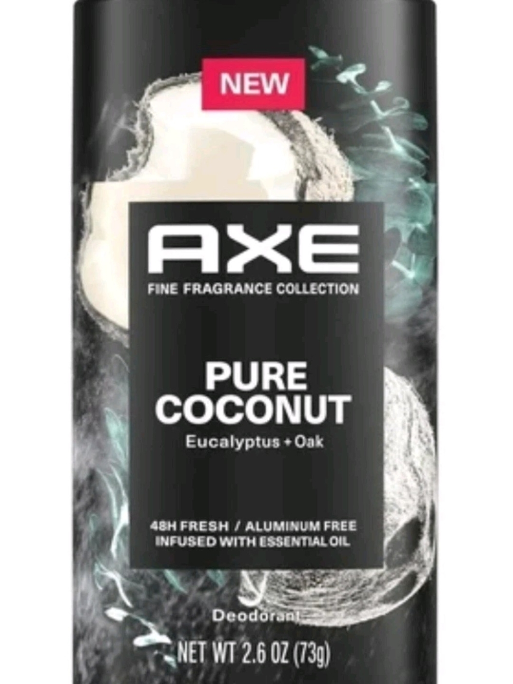 AXE Pure Coconut Deodorant Stick - Black